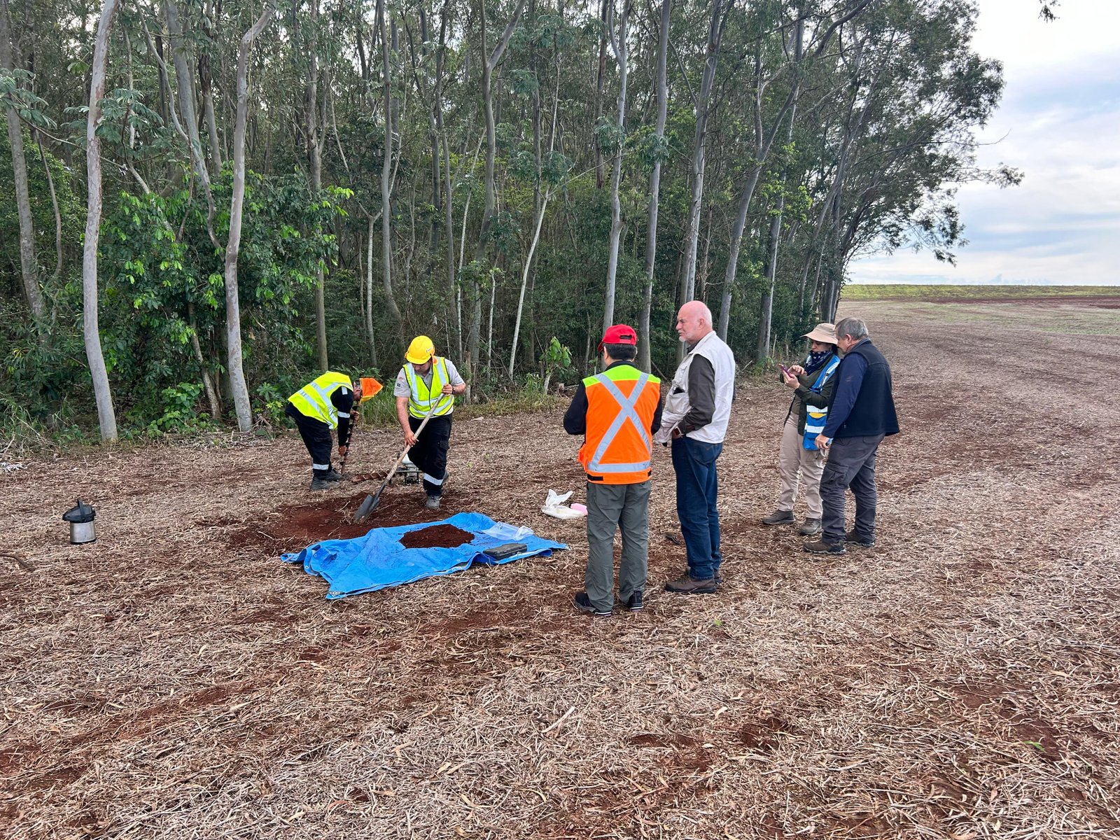 Minerva Exploration field team